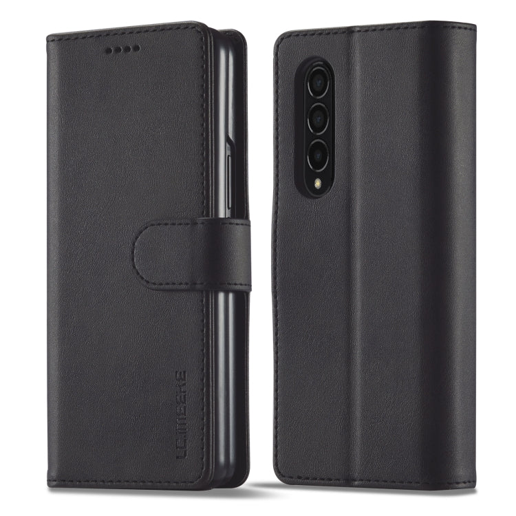 LC.IMEEKE Custodia per cellulare in pelle di vitello, For Samsung Galaxy Z Flip4 5G, For Samsung Galaxy Z Fold4 5G