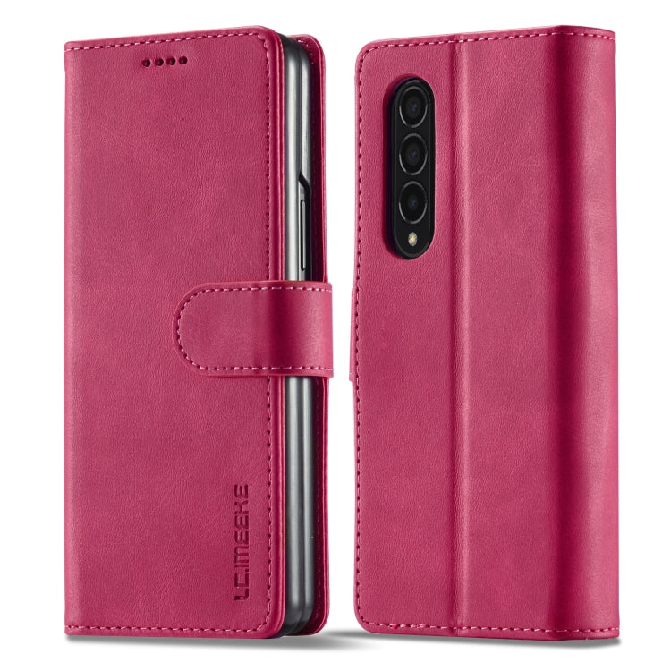 LC.IMEEKE Custodia per cellulare in pelle di vitello, For Samsung Galaxy Z Flip4 5G, For Samsung Galaxy Z Fold4 5G