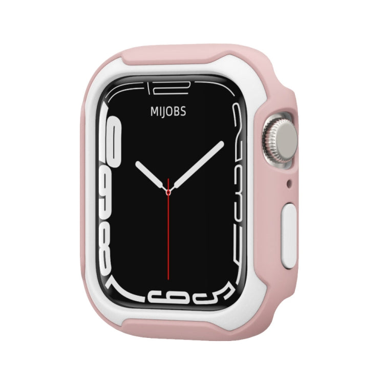Custodia per orologio bicolore staccabile per Apple Watch Series, 7 41mm / 6&SE&5&4 40mm