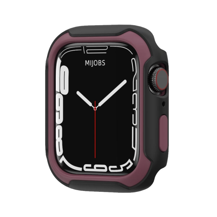 Custodia per orologio bicolore staccabile per Apple Watch Series, 7 45mm / 6&SE&5&4 44mm