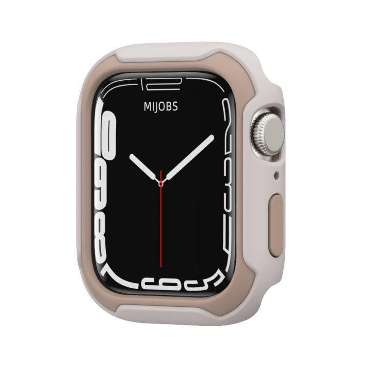 Custodia per orologio bicolore staccabile per Apple Watch Series, 7 45mm / 6&SE&5&4 44mm