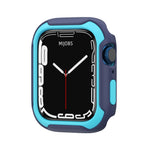 Custodia per orologio bicolore staccabile per Apple Watch Series, 7 45mm / 6&SE&5&4 44mm