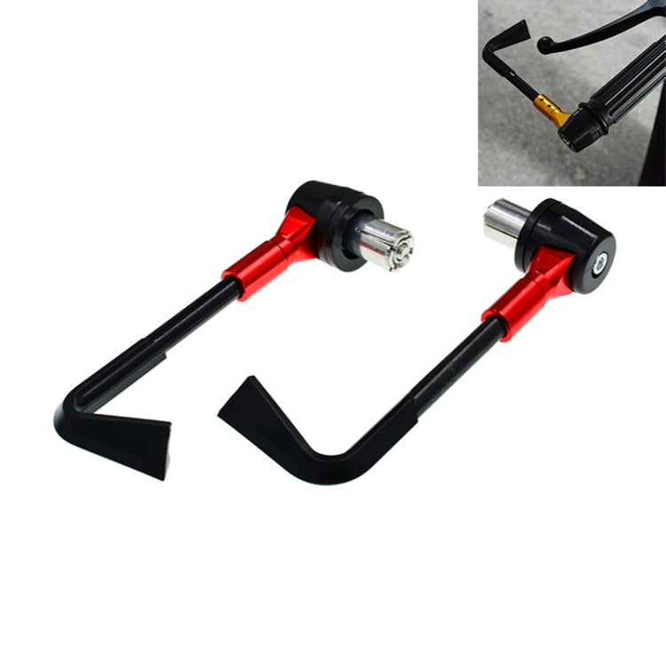 2 pezzi asta di protezione antiurto universale da 22 mm accessori per la modifica del motociclo del freno a mano a forma di corno CNC