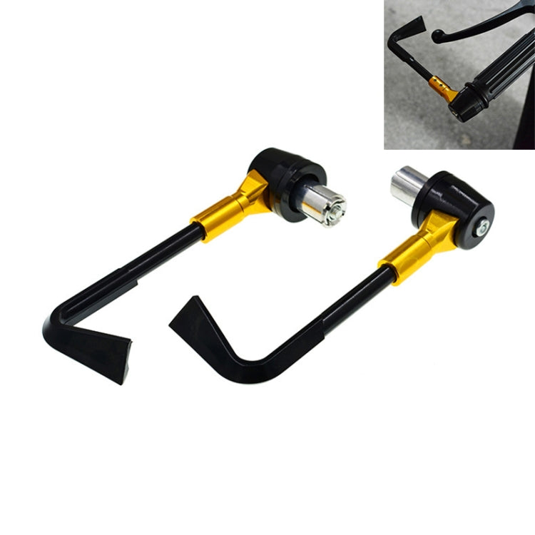 2 pezzi asta di protezione antiurto universale da 22 mm accessori per la modifica del motociclo del freno a mano a forma di corno CNC