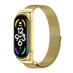 Cinturino per orologio MIJOBS CS Milan magnetico in acciaio inossidabile, For Xiaomi Mi Band 7 / 7 NFC