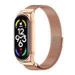 Cinturino per orologio MIJOBS CS Milan magnetico in acciaio inossidabile, For Xiaomi Mi Band 7 / 7 NFC