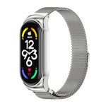 Cinturino per orologio MIJOBS CS Milan magnetico in acciaio inossidabile, For Xiaomi Mi Band 7 / 7 NFC