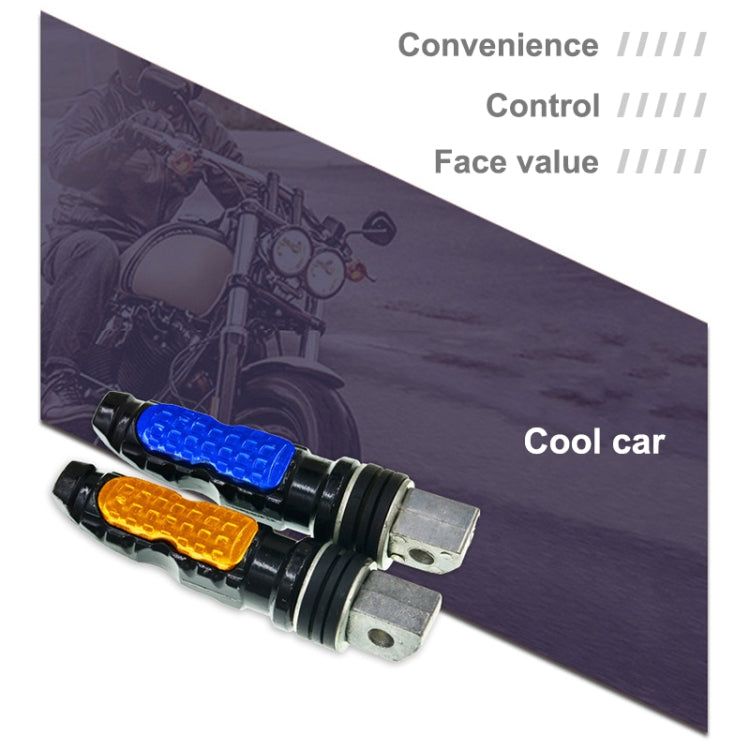 Pedane universali per moto Poggiapiedi Pedali posteriori Set di accessori per la modifica del motociclo