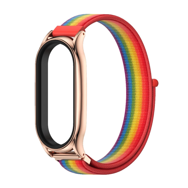 MIJOBS Plus cinturino in nylon con cassa in acciaio inossidabile, Plus