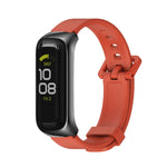 Cinturino per orologio in silicone con cassa in metallo MIJOBS, For Samsung Galaxy Fit 2