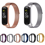 Cinturino per orologio MIJOBS Milan magnetico in acciaio inossidabile, For Samsung Galaxy Fit 2