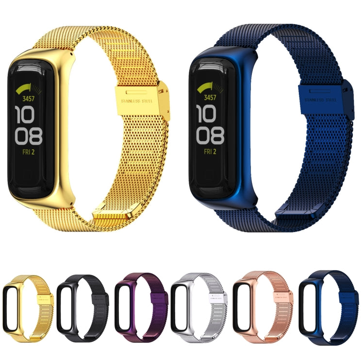 Cinturino per orologio in acciaio inossidabile con fibbia Milano MIJOBS, For Samsung Galaxy Fit 2