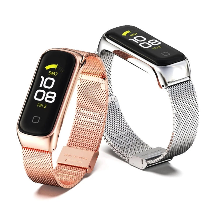 Cinturino per orologio in acciaio inossidabile con fibbia Milano MIJOBS, For Samsung Galaxy Fit 2