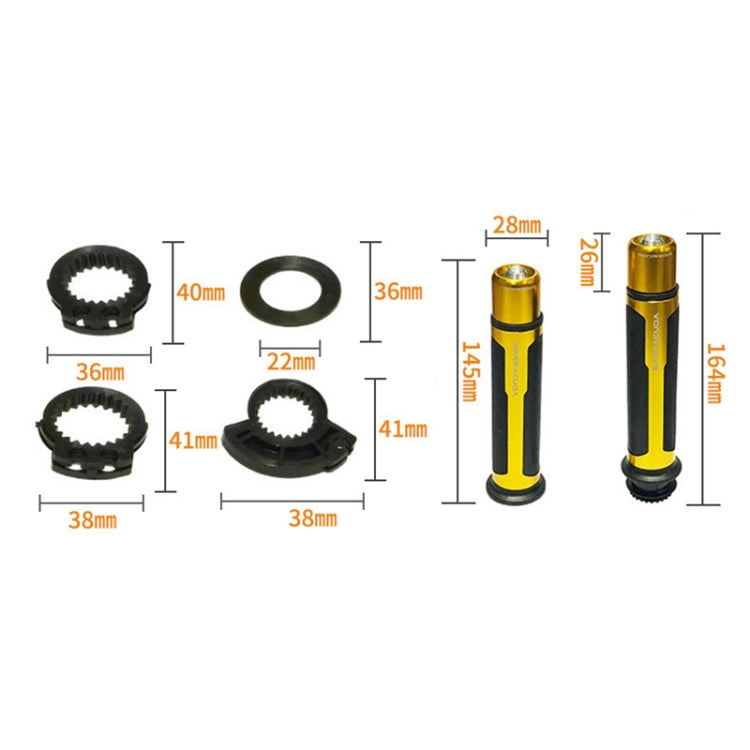 Accessori per la modifica della moto Set di coprimanubrio per manopole