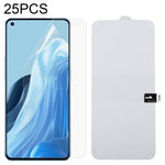 25 PCS Full Screen Protector Pellicola idrogel antideflagrante, For OPPO Reno7 A (25 PCS), For Huawei nova Y90 (25 PCS)