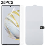 25 PCS Full Screen Protector Pellicola idrogel antideflagrante, For Huawei nova 10 (25 PCS), For Huawei nova 10 Pro (25 PCS)