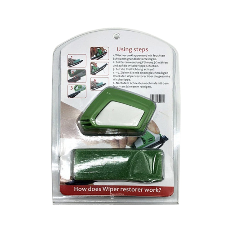 Restauratore delle spazzole dei tergicristalli per auto, Green