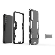 Custodia protettiva antiurto per PC + TPU con supporto, For OPPO Realme X50 5G, For iPhone SE 2022 / SE 2020