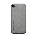 Custodia posteriore in pelle TPU per iPhone XR