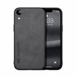 Custodia posteriore in pelle TPU per iPhone XR