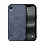 Custodia posteriore in pelle TPU per iPhone XR