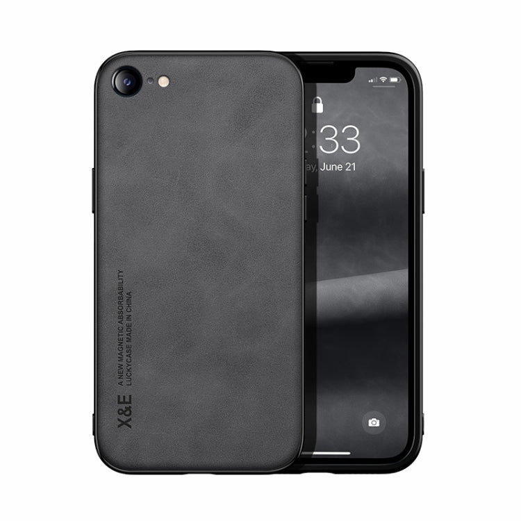 Custodia posteriore in pelle TPU per iPhone XR