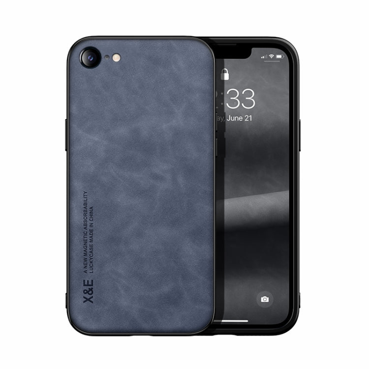 Custodia posteriore in pelle TPU per iPhone XR
