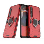 Custodia TPU antiurto con supporto per Xiaomi Mi 10 5G