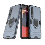 Custodia TPU antiurto con supporto per Xiaomi Mi 10 5G