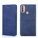 Custodia per telefono in pelle a vibrazione orizzontale magnetica con trama di mucca, For Motorola Moto E20, For Motorola Moto E40