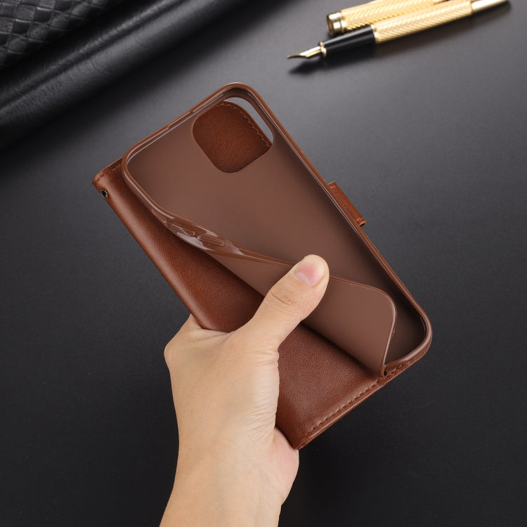 Custodia portafoglio in pelle per iPhone 14 Pro