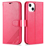 Custodia portafoglio in pelle per iPhone 14 Pro