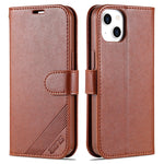 Custodia portafoglio in pelle per iPhone 14 Pro