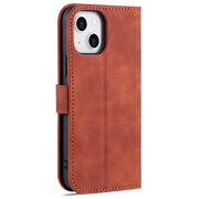 AZNS Skin Feel Calf Texture Custodia in pelle a vibrazione orizzontale, For iPhone 14, For iPhone 14 Plus, For iPhone 14 Pro, For iPhone 14 Pro Max