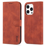 Custodia portafoglio in pelle per iPhone 14 Plus