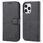 Custodia portafoglio in pelle per iPhone 14 Plus