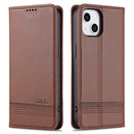 Custodia portafoglio in pelle per iPhone 14 Pro