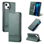 Custodia portafoglio in pelle per iPhone 14 Pro