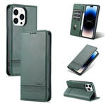 Custodia portafoglio in pelle per iPhone 14 Pro