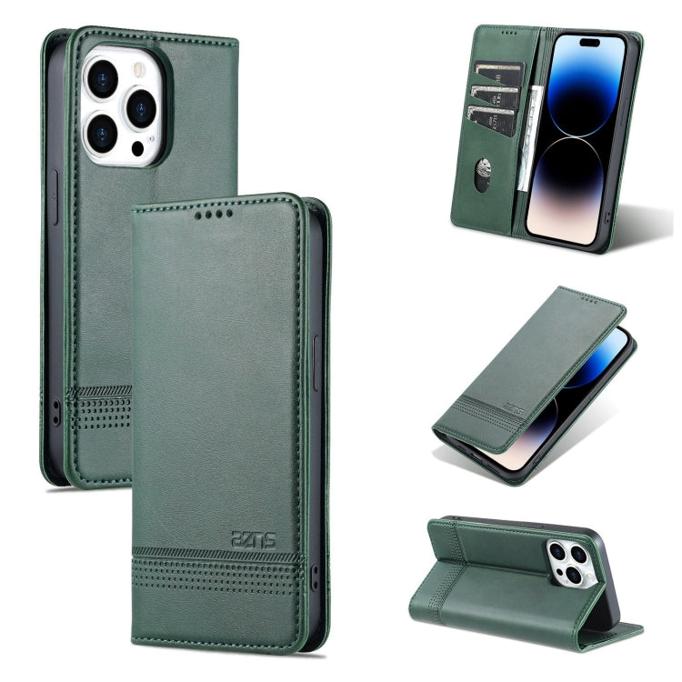 Custodia portafoglio in pelle per iPhone 14 Pro