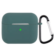 Custodia protettiva in silicone per auricolari wireless con moschettone, with Carabiner Wine Red, with Carabiner Dark Green, with Carabiner Sky Blue, with Carabiner Pink, with Carabiner Thin Persimmon, with Carabiner Light Purple                       ...