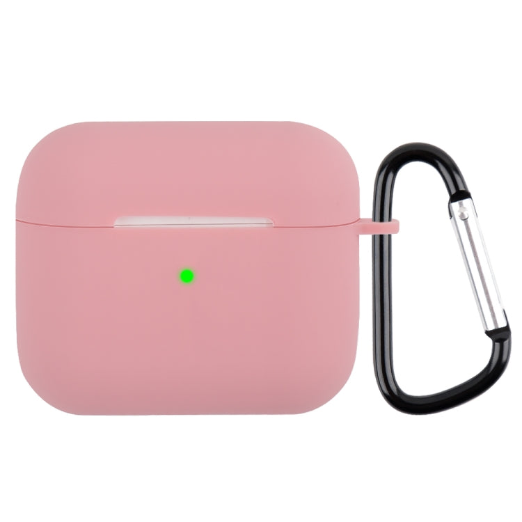 Custodia protettiva in silicone con moschettone per AirPods 3