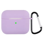 Custodia protettiva in silicone con moschettone per AirPods 3