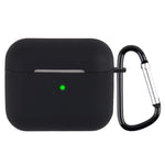 Custodia protettiva in silicone con moschettone per AirPods 3