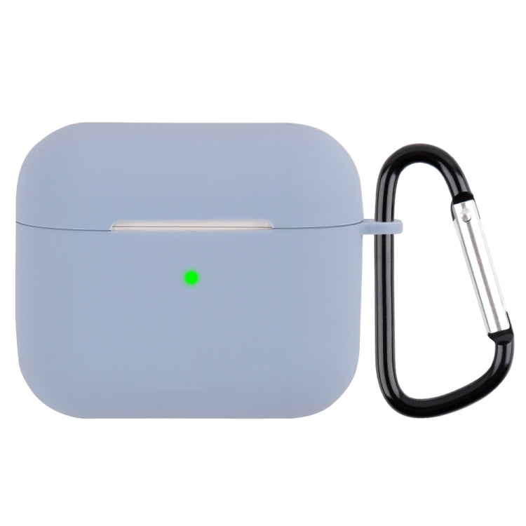Custodia protettiva in silicone con moschettone per AirPods 3
