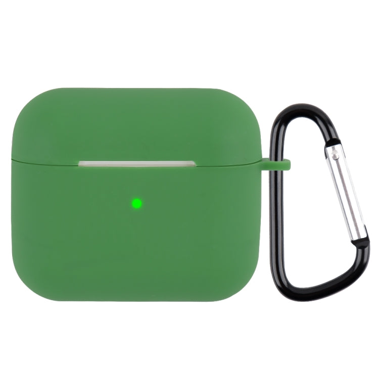 Custodia protettiva in silicone con moschettone per AirPods 3