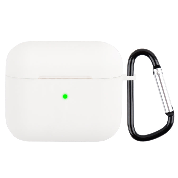 Custodia protettiva in silicone con moschettone per AirPods 3