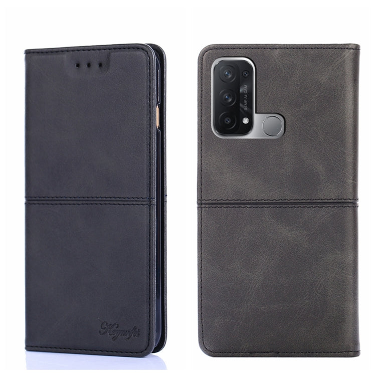 Custodia per telefono in pelle a vibrazione orizzontale magnetica con trama di mucca, For OPPO K9s/Realme Q3s, For OPPO Reno5 A, For OPPO Reno6 5G, For OPPO Reno6 Pro+