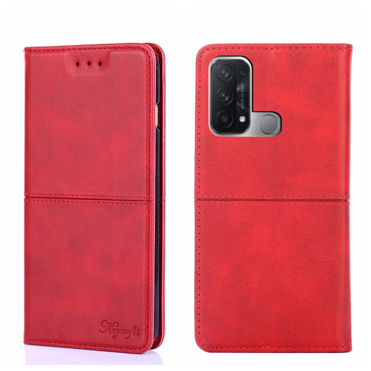 Custodia per telefono in pelle a vibrazione orizzontale magnetica con trama di mucca, For OPPO K9s/Realme Q3s, For OPPO Reno5 A, For OPPO Reno6 5G, For OPPO Reno6 Pro+