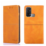 Custodia per telefono in pelle a vibrazione orizzontale magnetica con trama di mucca, For OPPO K9s/Realme Q3s, For OPPO Reno5 A, For OPPO Reno6 5G, For OPPO Reno6 Pro+